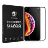 Folie Sticla EpicGuard Apple iPhone X Protectie Premium Ecran 3D, Full Cover, Negru