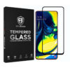 Folie Sticla EpicGuard Samsung Galaxy A80 Protectie Premium Ecran 3D, Full Cover, Negru